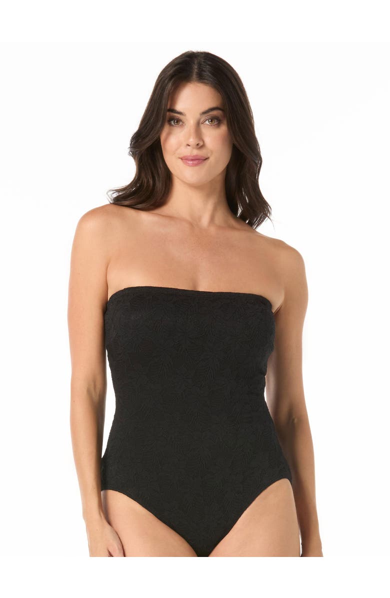Coco Contours Galena One Piece Swimsuit, Alternate, color, Black