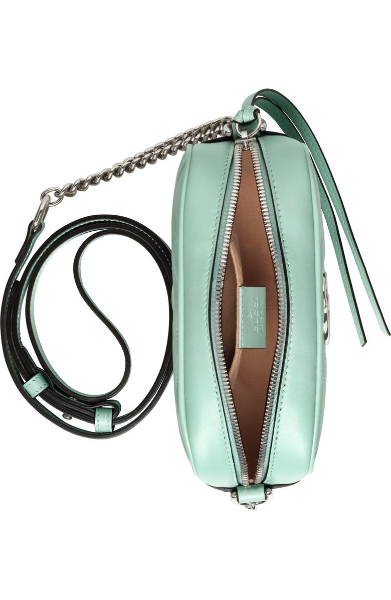 Gucci Mini GG 2.0 Matelassé Leather Camera Bag, Alternate, color,