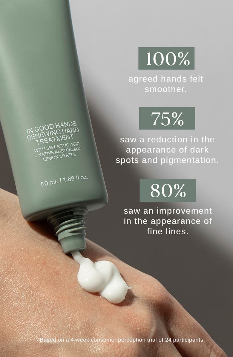 Alpha-H In Good Hands Renewing Hand Treatment with 5% Lactic Acid + Native Australian Lemon Myrtle, Alternate, color,