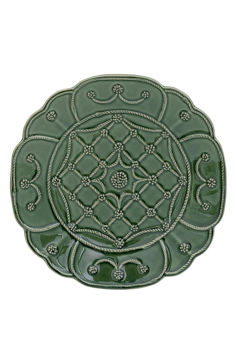 Juliska Jardin du Monde Set of 4 Salad Plates, Alternate, color, Basil