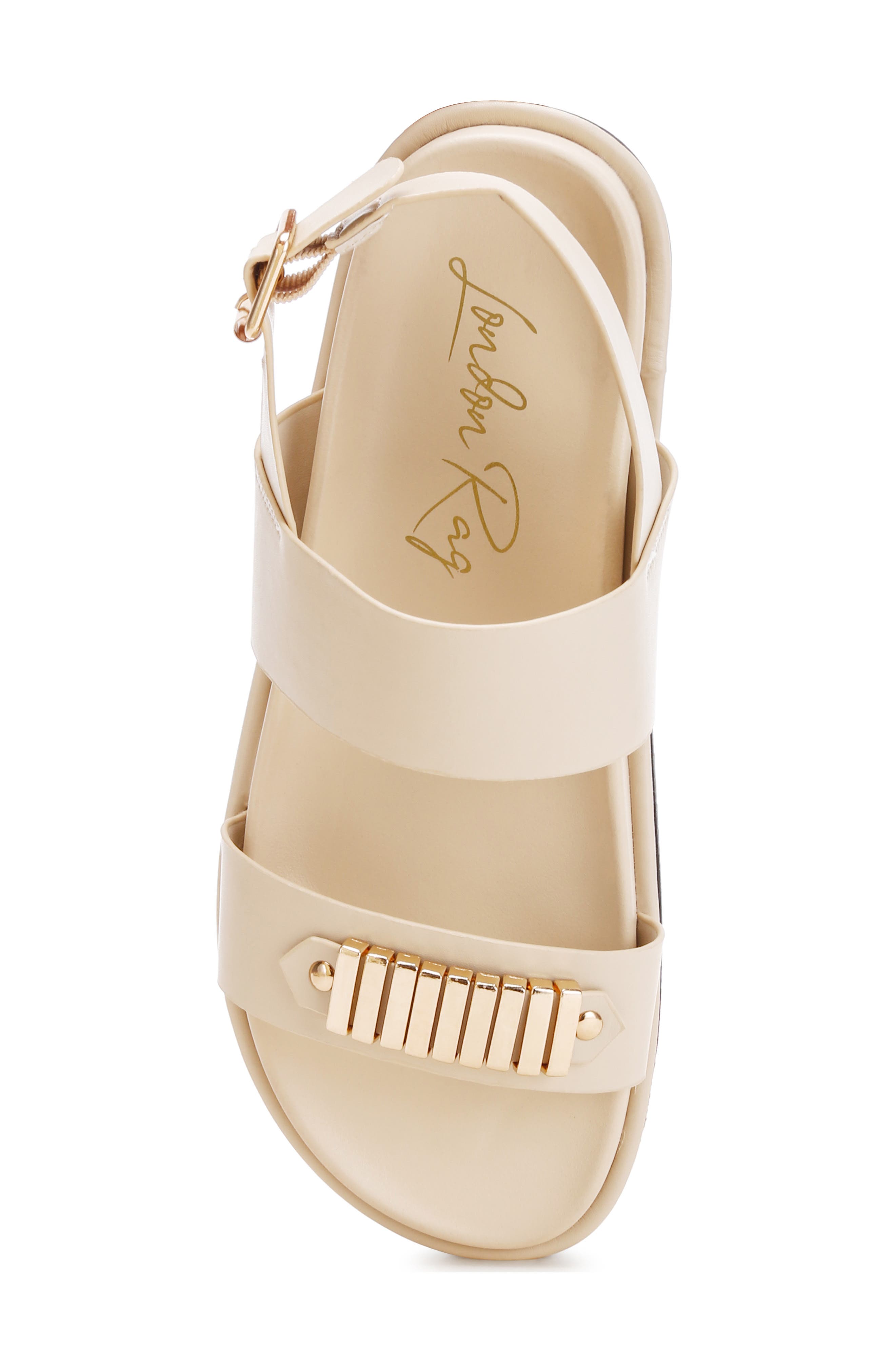 LONDON RAG Lolac Sandal, Alternate, color, Beige