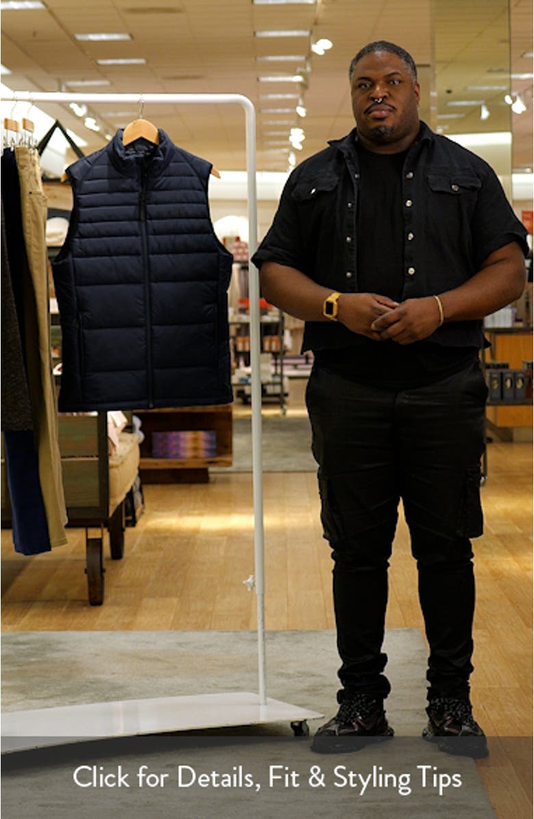 Aves Technical Water Repellent Puffer Vest, sales video thumbnail