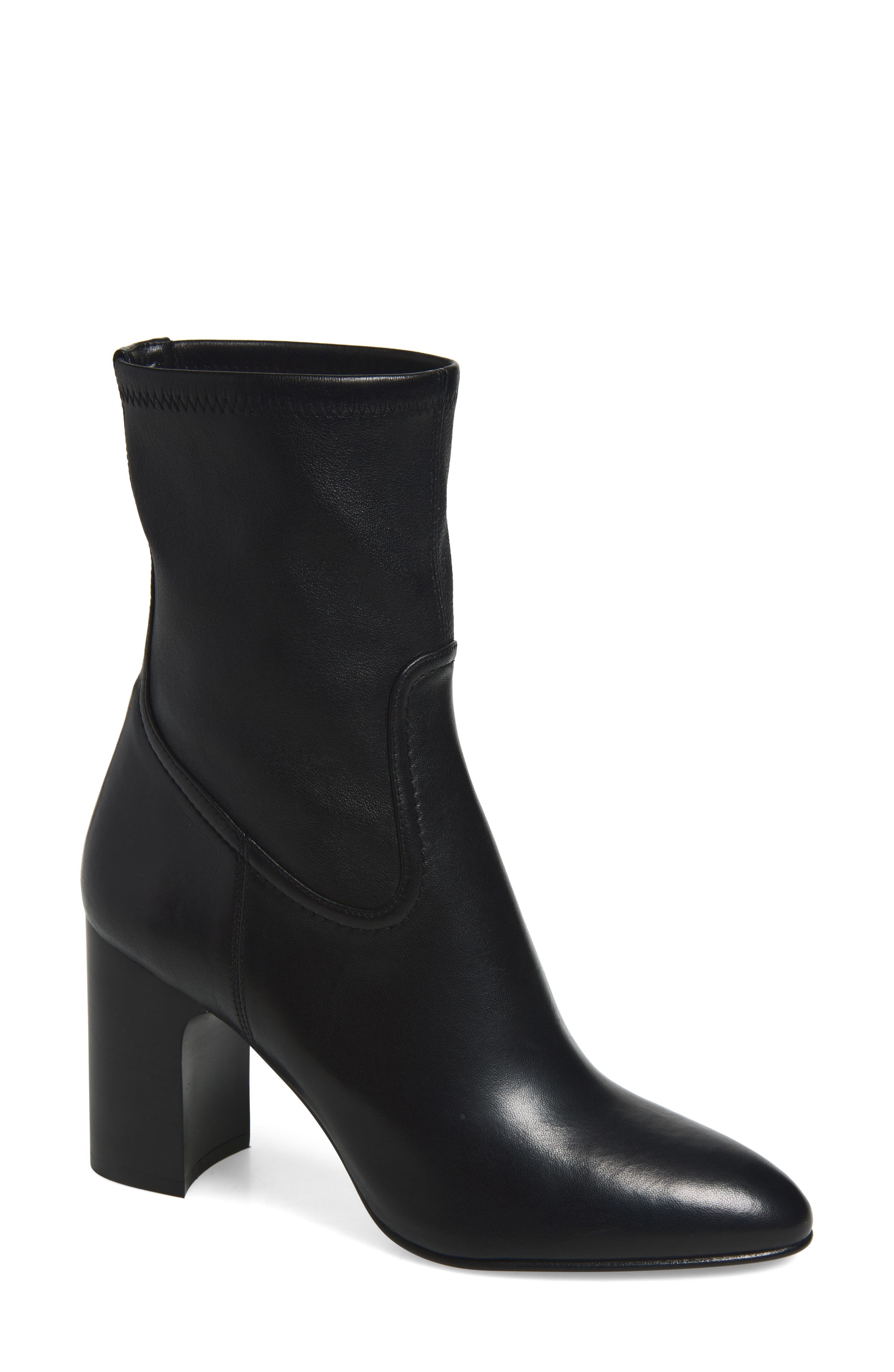 Mulberry Bootie, Main, color, BLACK