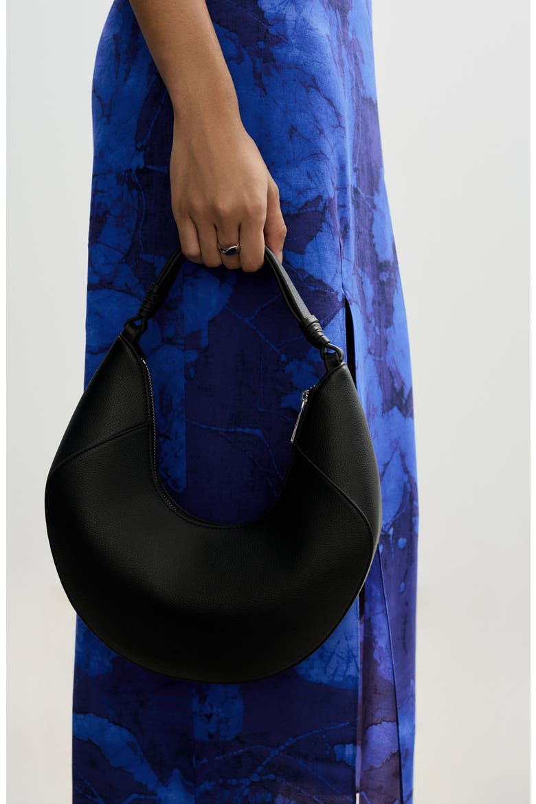 Tie Dye Print Dress, Alternate, color, BLUE