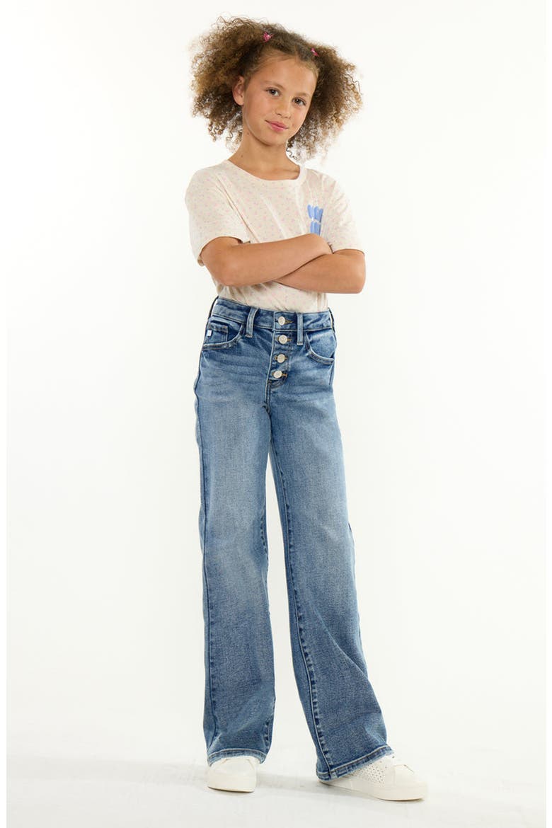 Iris High Rise 90s Flare Jeans, Alternate, color, Medium Wash