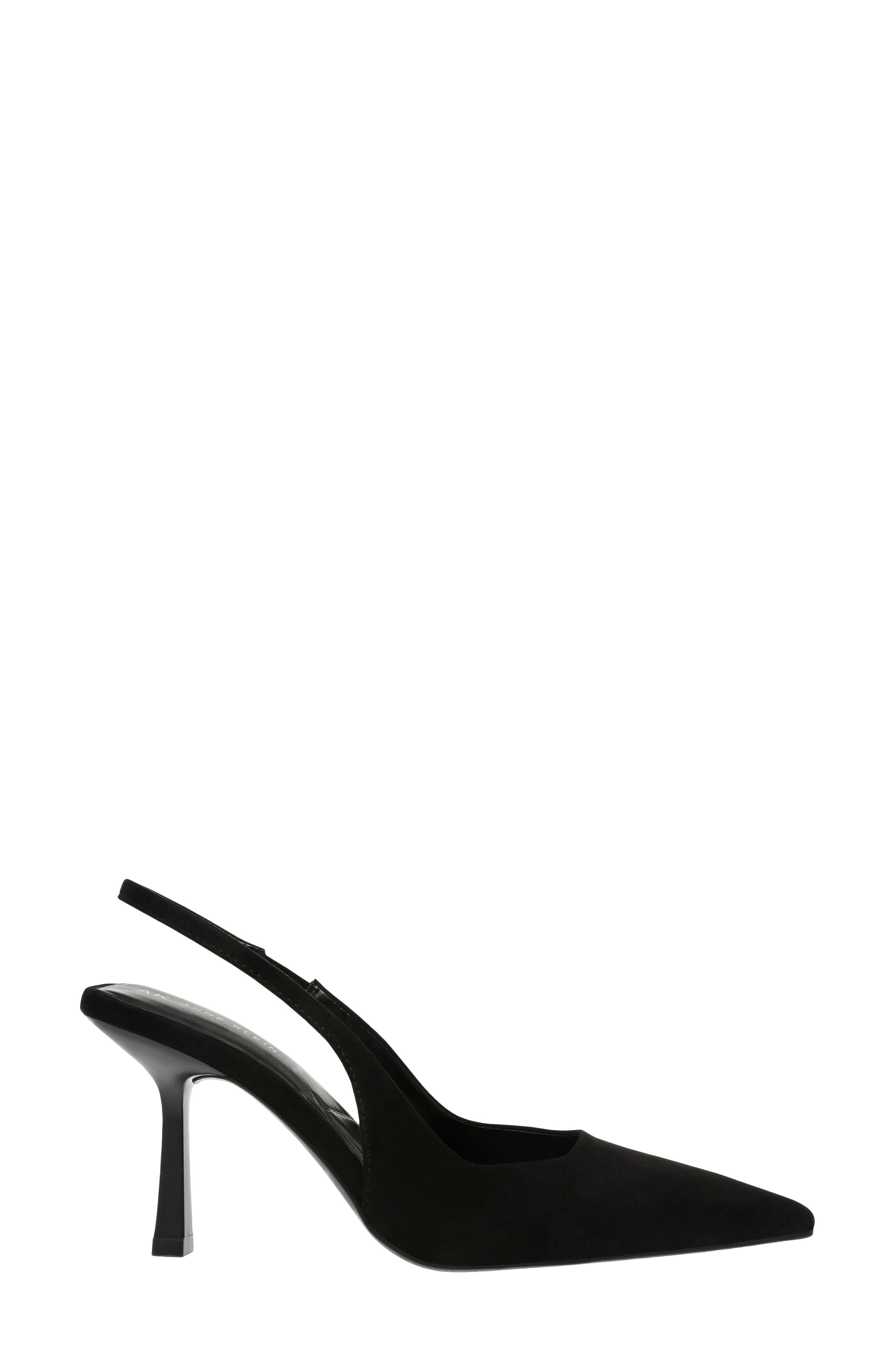Anne Klein Indianna Slingback Pump, Alternate, color, Black