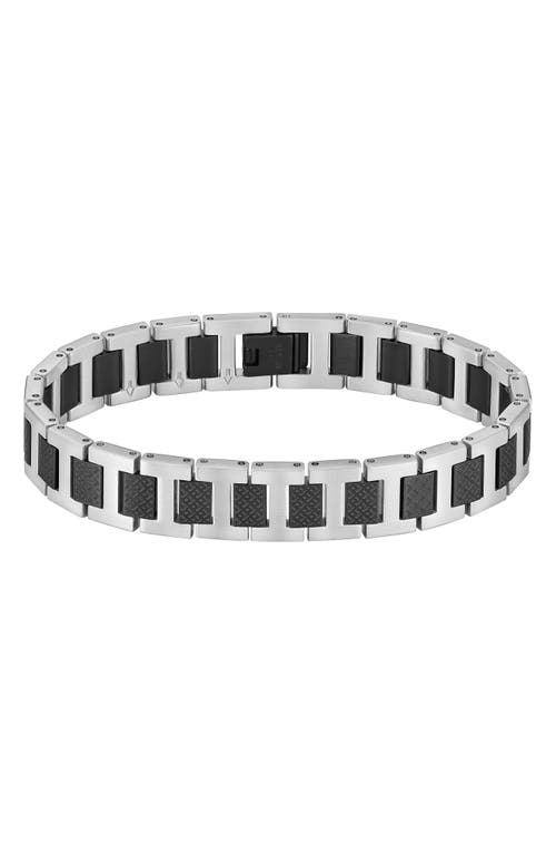Lacoste Metropole Bracelet In Metallic