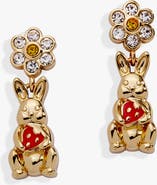 Alex and Ani Bunny Drop Earrings