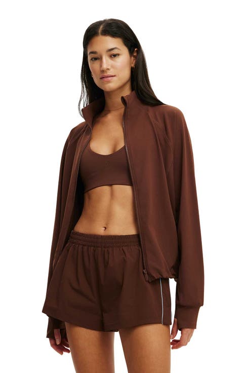 Women's Active Oversized Track Jacket
