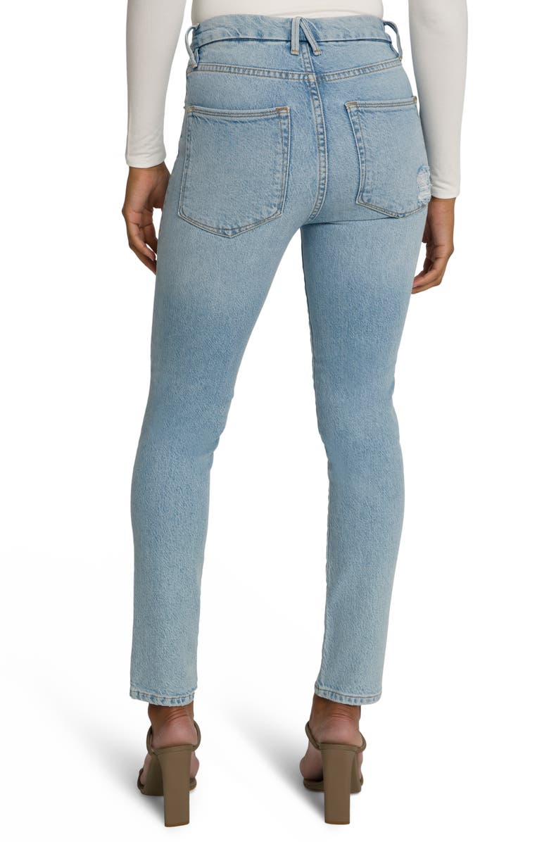 Good American High Waist Skinny Jeans, Alternate, color, Blue508