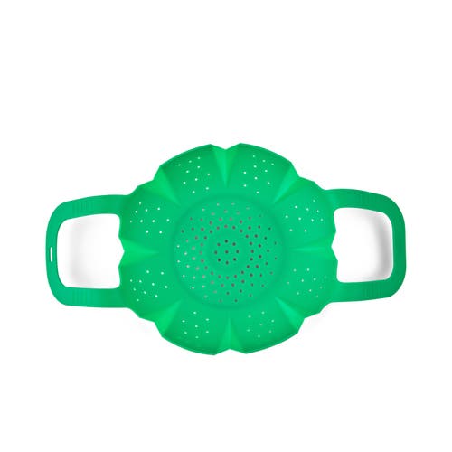 CUISIPRO Silicone Vegetable Steamer in Green 