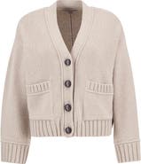 Barbour Faye Cotton & Wool Blend Cardigan