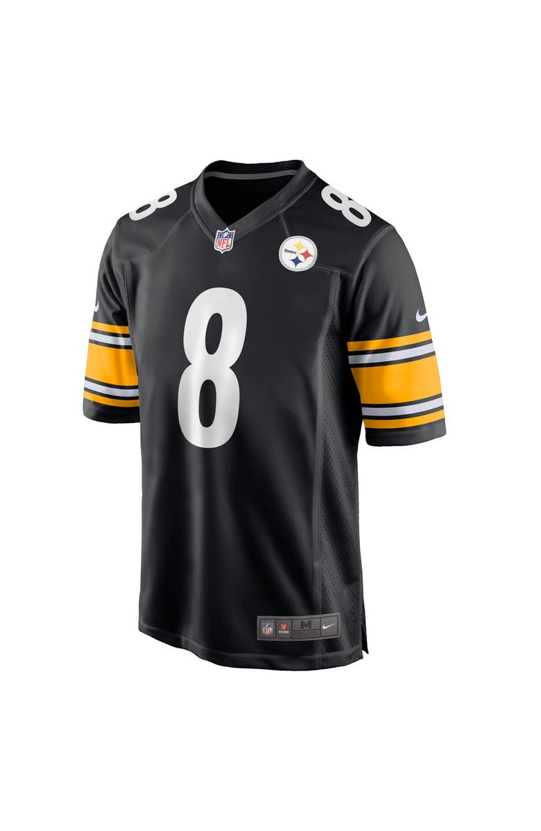 Nike Youth Nike Kenny Pickett Black Pittsburgh Steelers Game Jersey, Alternate, color, 