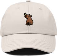 Dalix Capybara Embroidered Everyday Hat