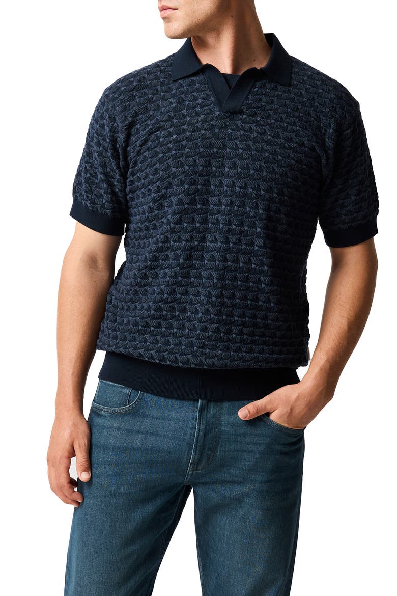Halken Johnny Collar Polo, Main, color, MIDNIGHT