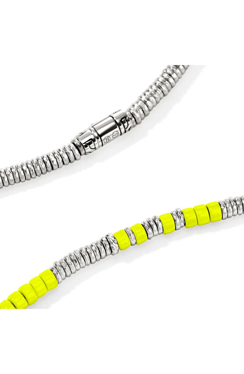 John Hardy Heishi Necklace, Alternate, color, Silver/ Yellow