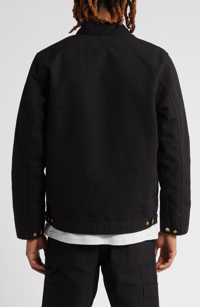 Carhartt Work In Progress Detroit Zip Organic Cotton Canvas Utility Jacket, Alternate, color,