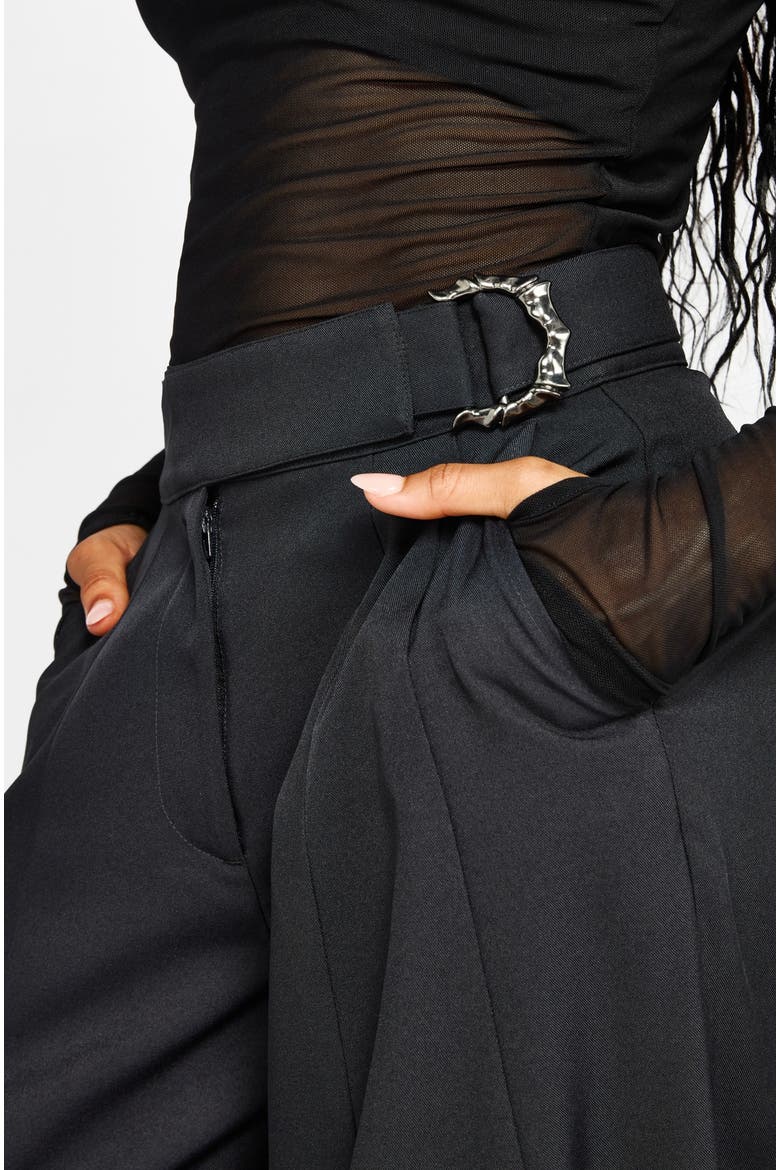 Taylor D-Ring Balloon Trouser, Alternate, color, Black
