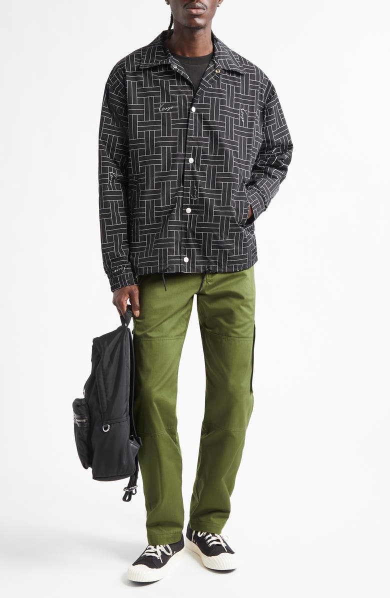 KENZO Embroidered Star Tiger Cotton T-Shirt, Alternate, color, 