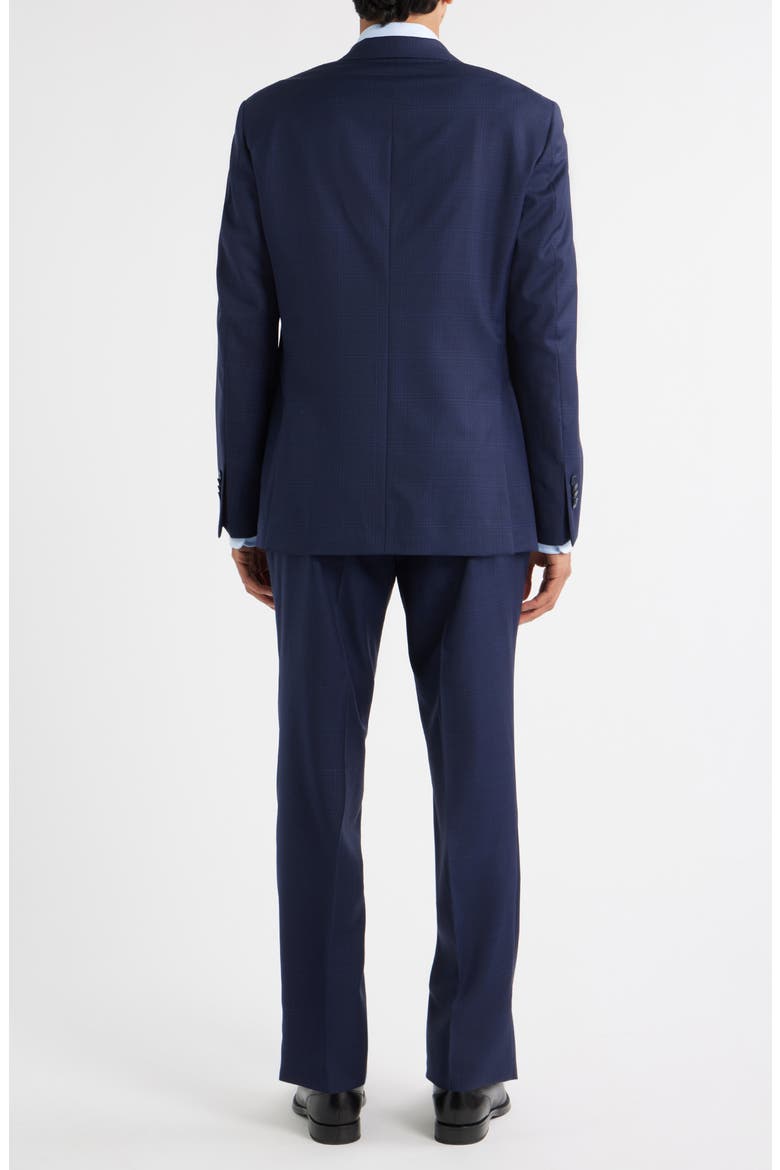 Flynn Classic Fit Windowpane Check Wool Suit, Alternate, color, NAVY