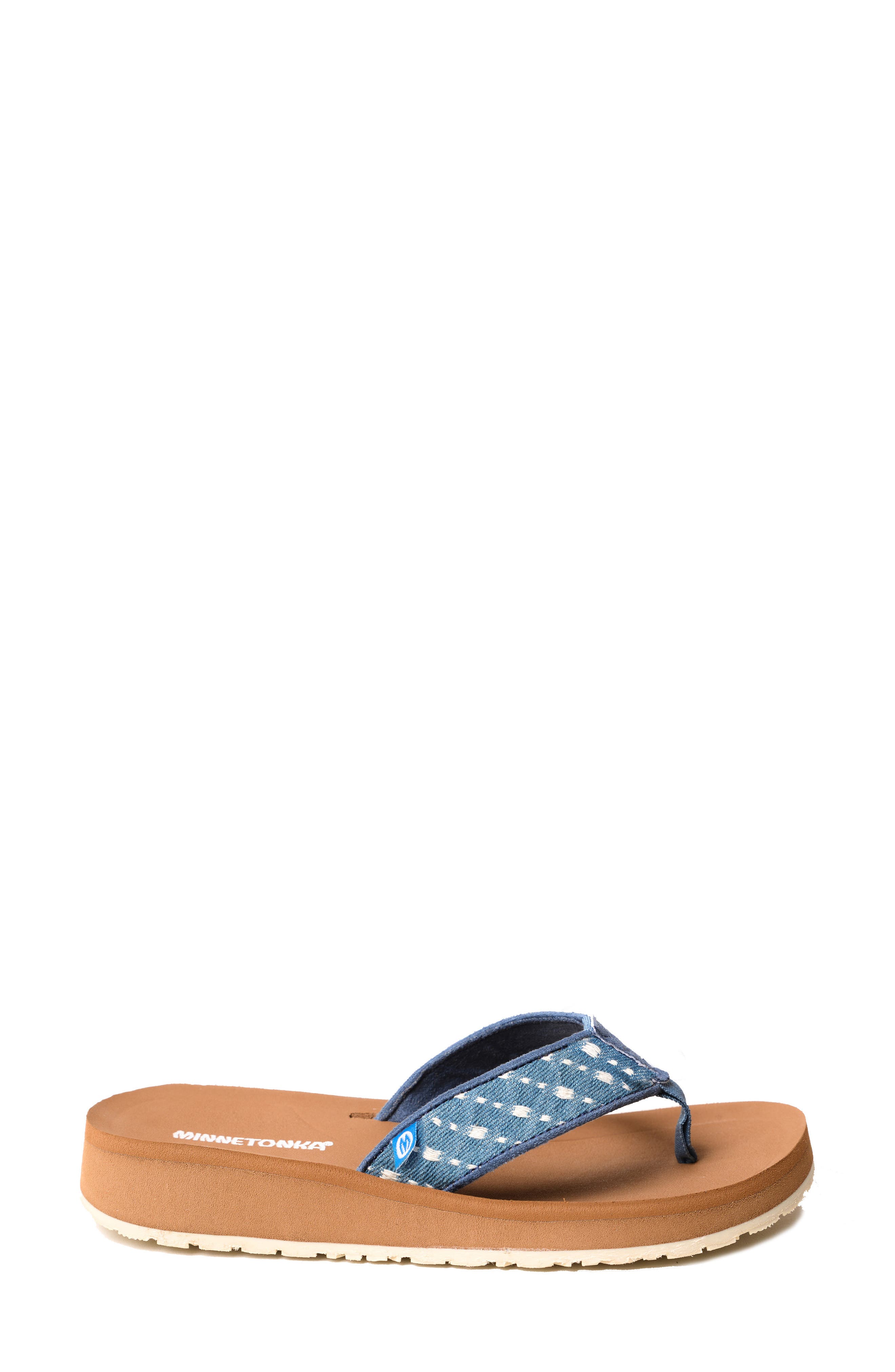 Hedy 2.0 Flip Flop, Alternate, color, LIGHT BLUE DENIM