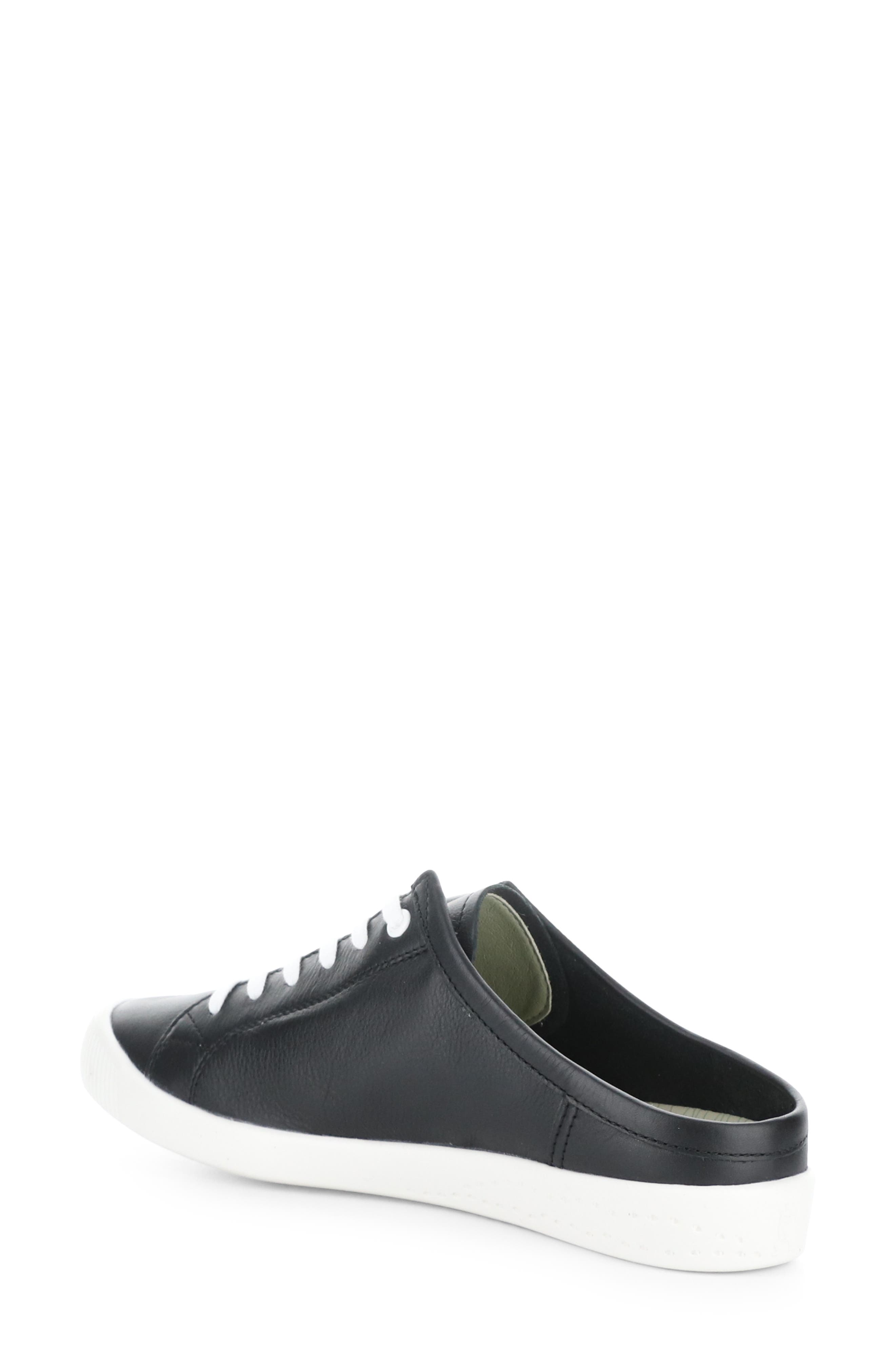 Softinos by Fly London Idle Sneaker, Alternate, color, Black Smooth Leather
