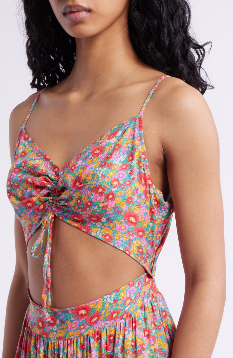 Rip Curl Las Dalias Floral Maxi Dress, Alternate, color, 