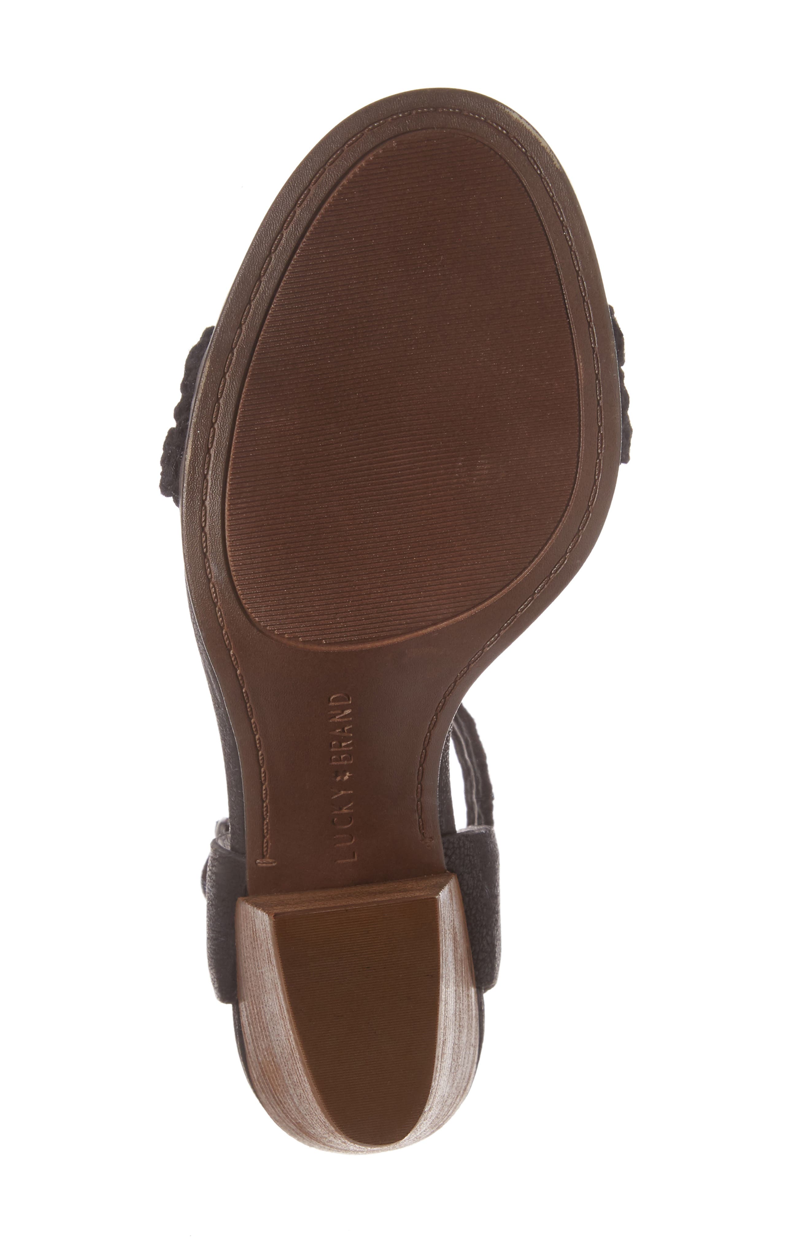 Lucky Brand Oakes Ankle Strap Sandal, Alternate, color, 