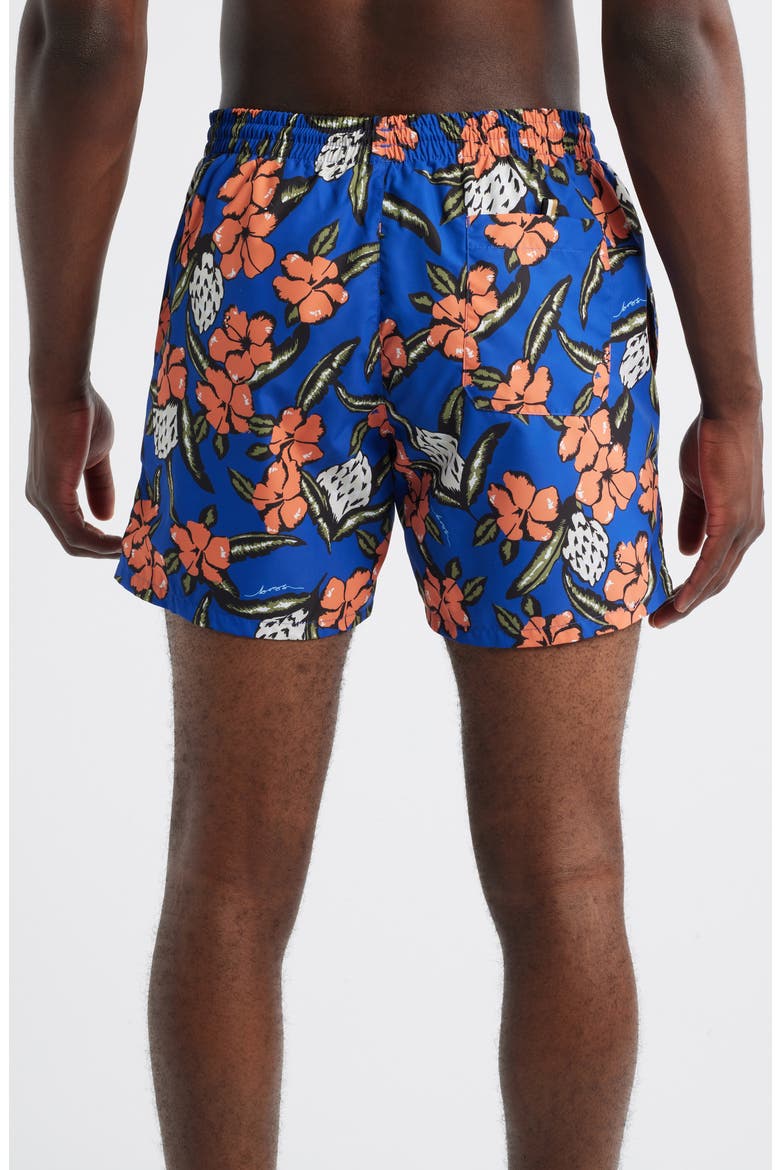 Piranha Swim Trunks, Alternate, color, MEDIUM BLUE