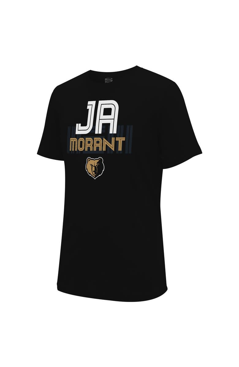 Stadium Essentials Unisex Stadium Essentials Ja Morant Black Memphis Grizzlies 2023/24 City Edition Player Graphic T-Shirt, Alternate, color,