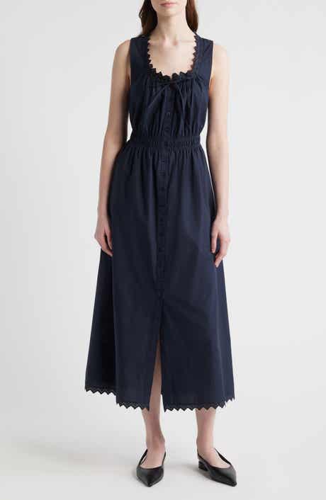 The Serene Cotton Poplin Dress