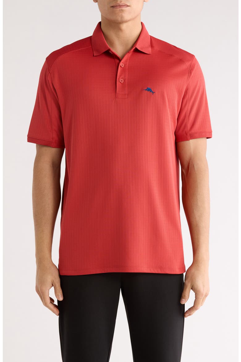 Tropic Driver Polo, Main, color, DARK HAVANA