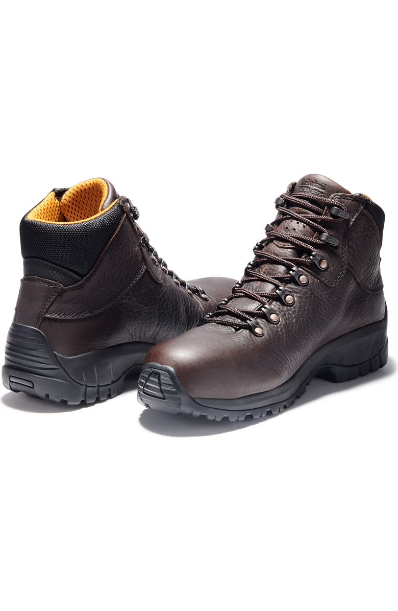 Timberland TiTAN Alloy Toe Waterproof Work Boot, Alternate, color, Brown