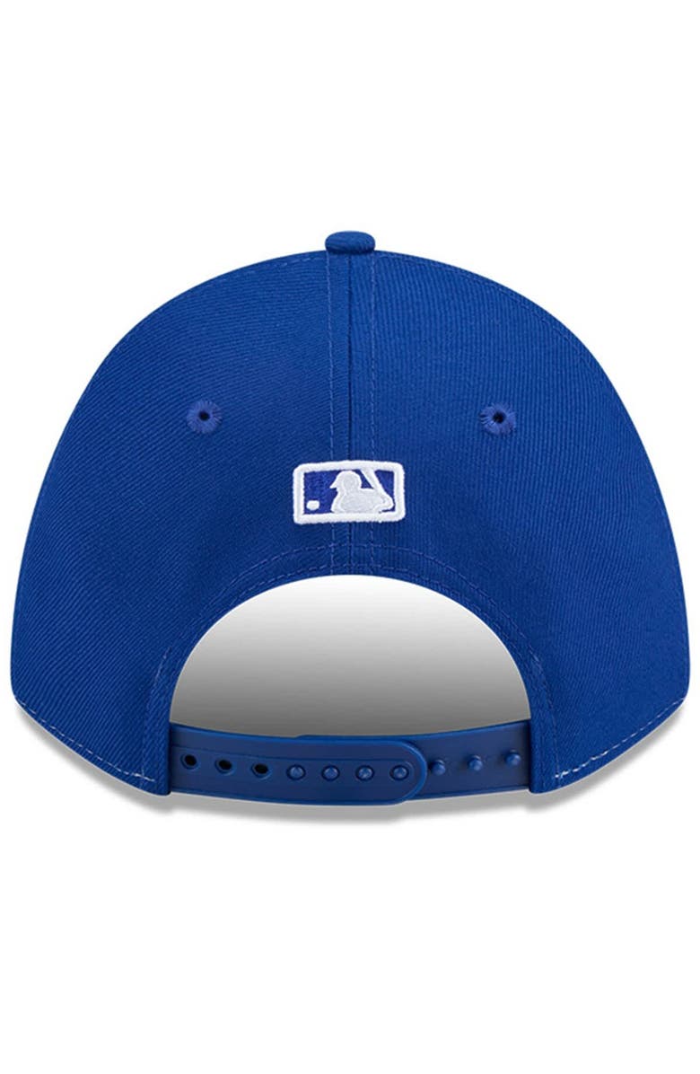 New Era Men's New Era Royal/White Toronto Blue Jays Baseball Hall of Fame 9FORTY M-Crown Adjustable Hat, Alternate, color, 