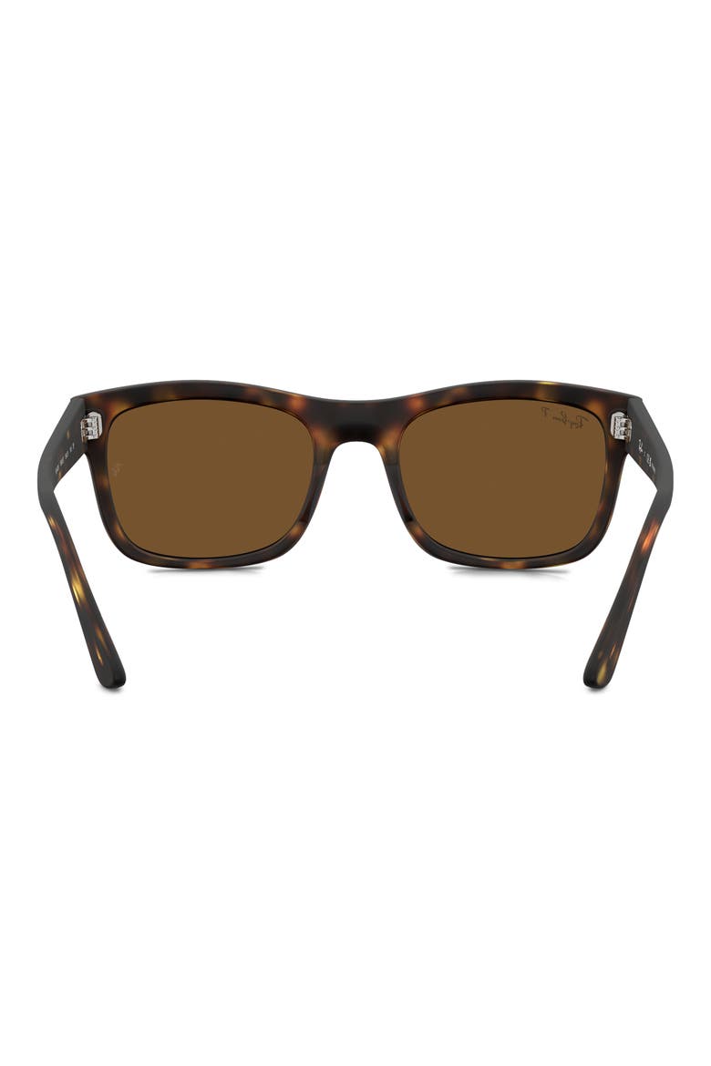 56mm Polarized Square Sunglasses, Alternate, color, MATTE HVNA
