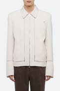 Helmut Lang Border Slub Viscose Jacket