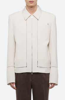Helmut Lang Border Slub Viscose Jacket