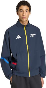 adidas Men's adidas Navy Arsenal 2025/26 Club Anthem Full-Zip Jacket