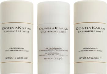 Donna Karan New York Cashmere Mist Deodorant Trio Set $96 Value