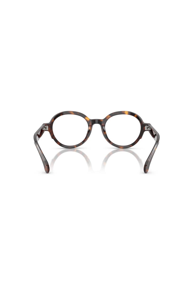 49mm Round optical glasses, Alternate, color, Tortoise