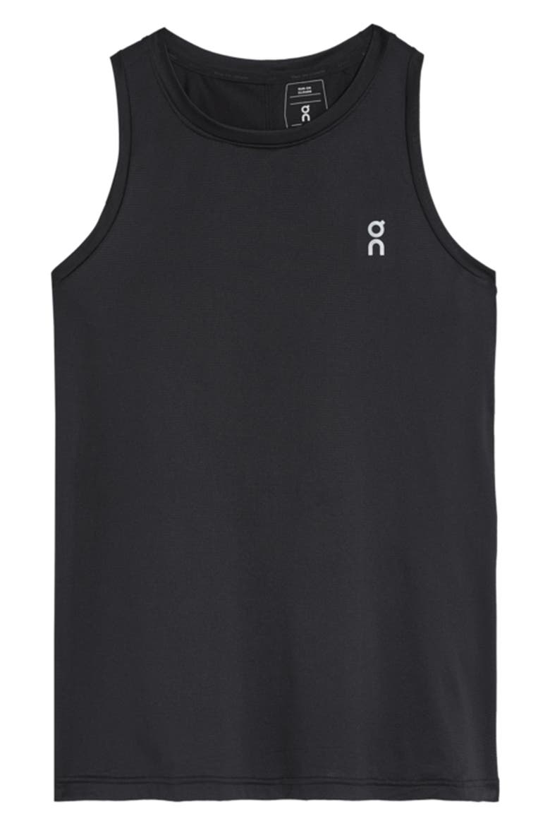 Core Running Tank, Alternate, color, BLACK