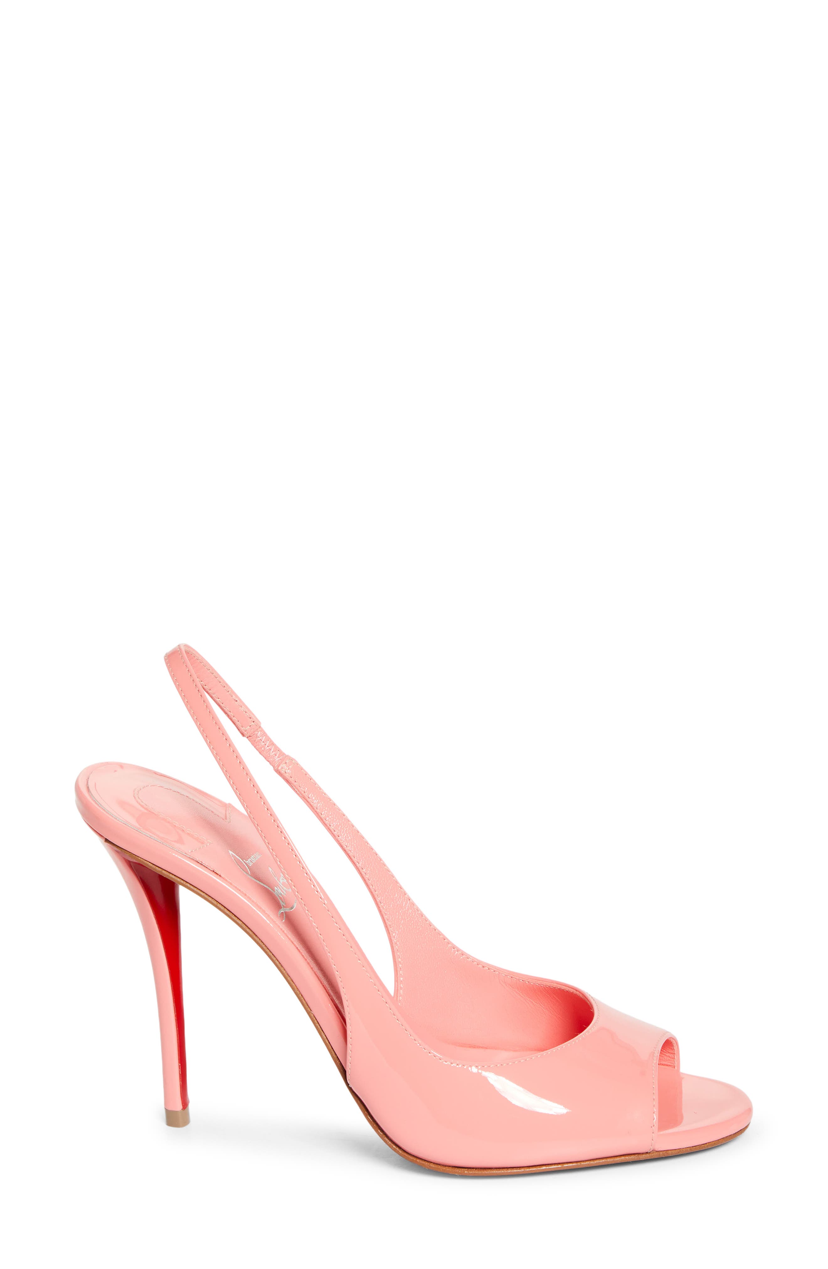Sofia Z Peep Toe Slingback Pump, Alternate, color, GRAPEFRUIT