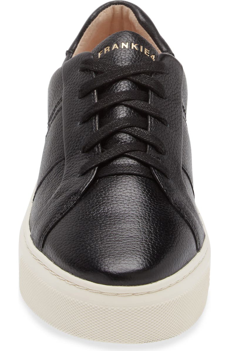 FRANKIE4 Riley Platform Sneaker, Alternate, color, Black Tumbled
