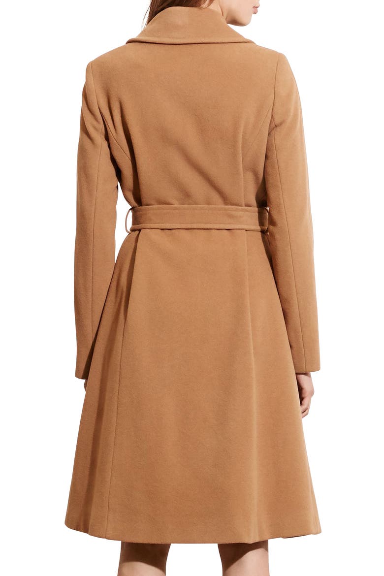 Wool Blend Wrap Coat, Alternate, color, OLD OLD VICUNA