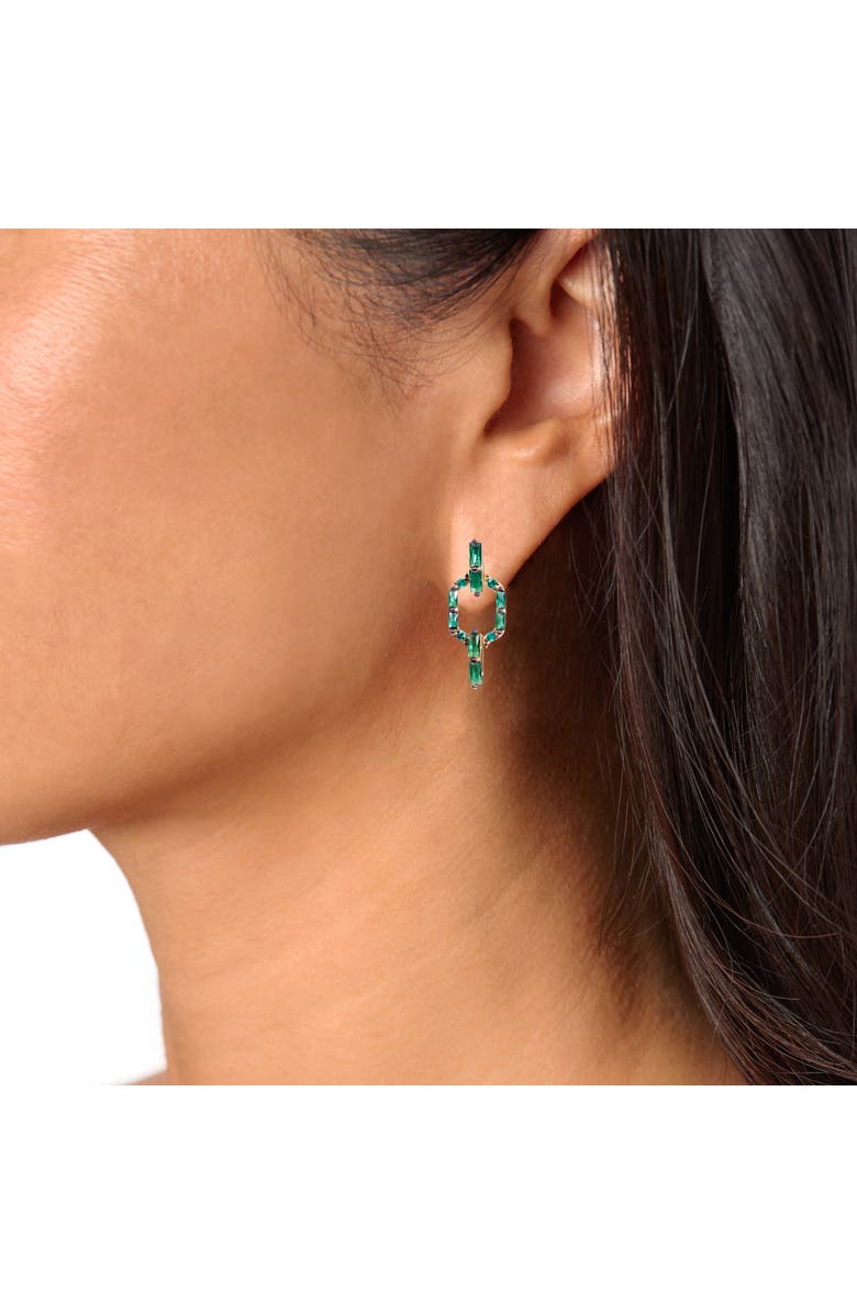 NICKHO REY Liam Earring, Alternate, color, Emerald/Gold