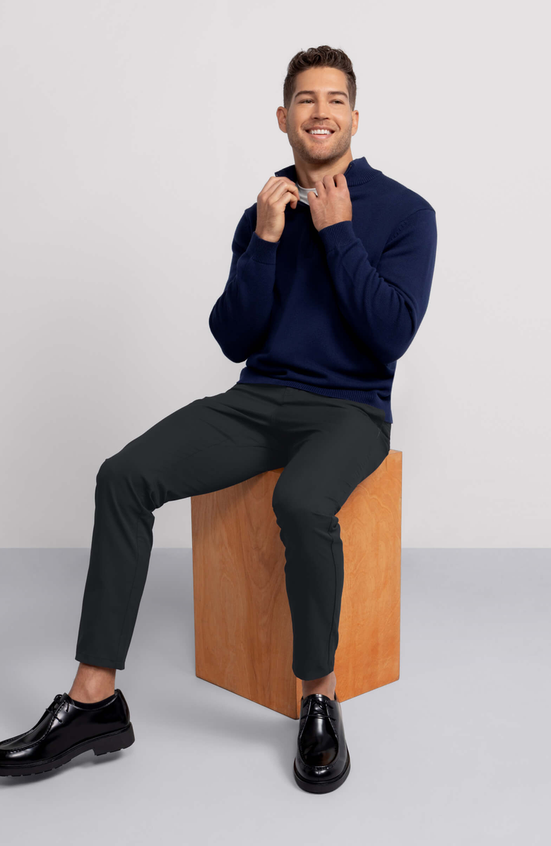 Jack Archer Jetsetter Tech Pant Classic Fit, Alternate, color, Space Black