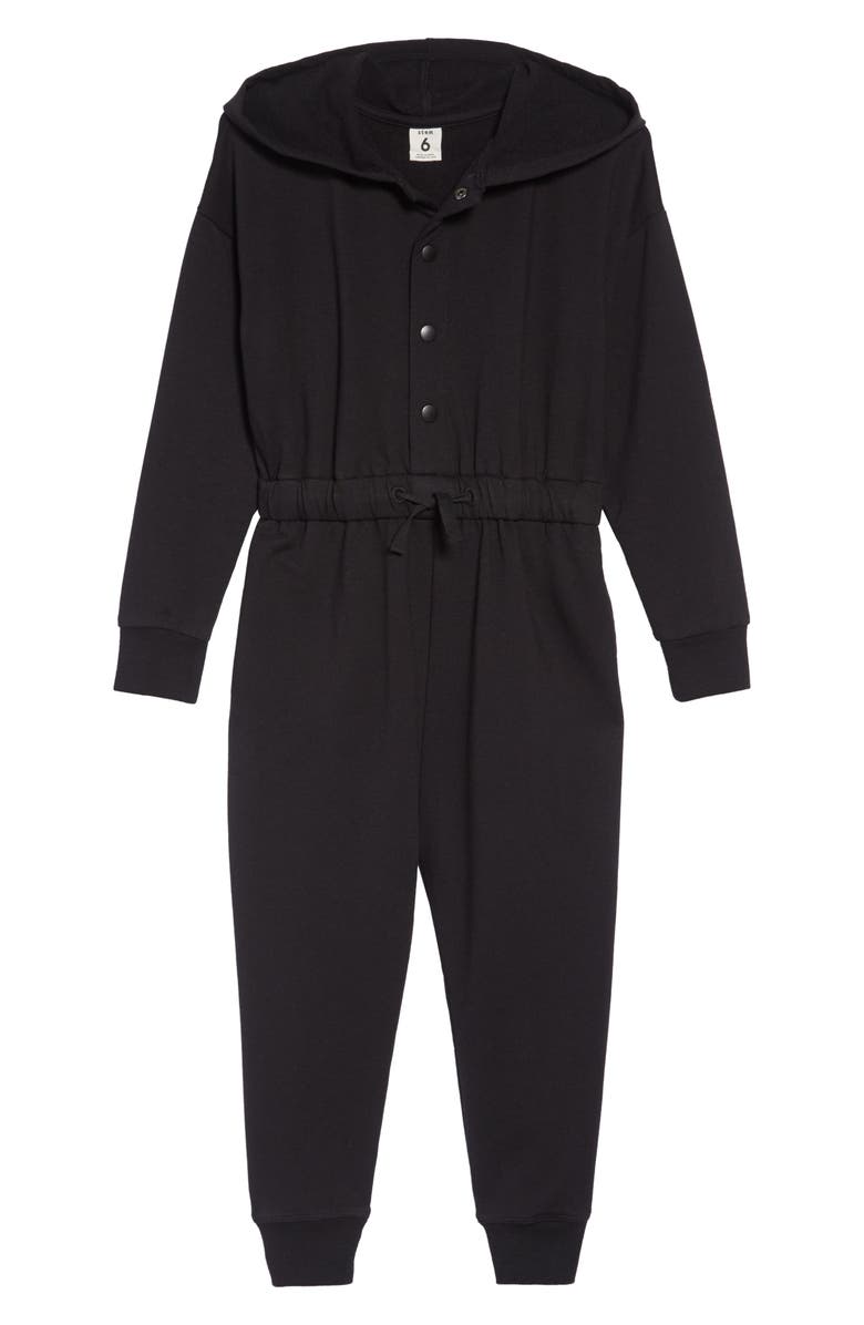 Stem Snap Hooded Jumpsuit, Main, color, 