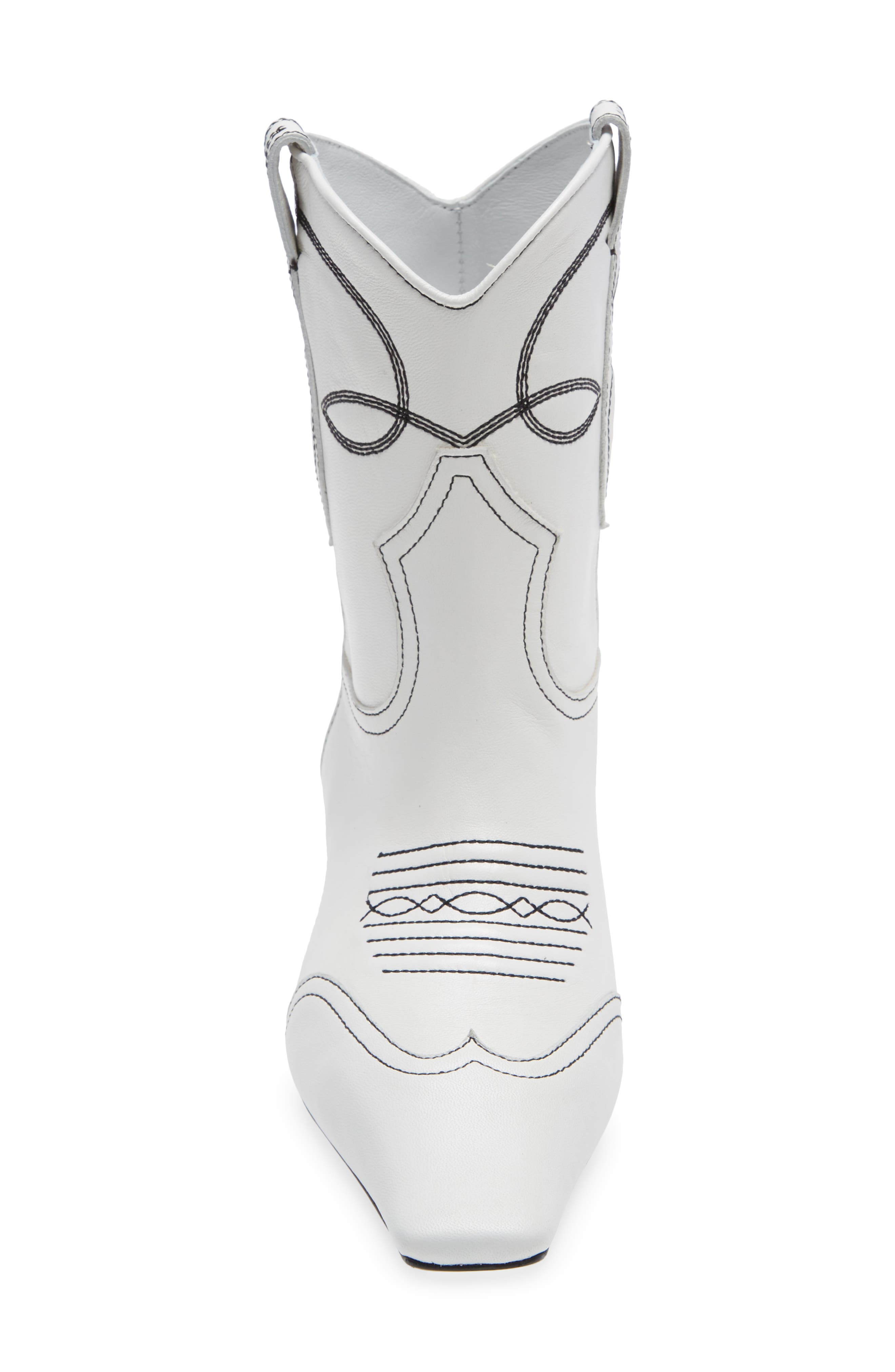 Khaite Dallas Short Western Boot, Alternate, color, 