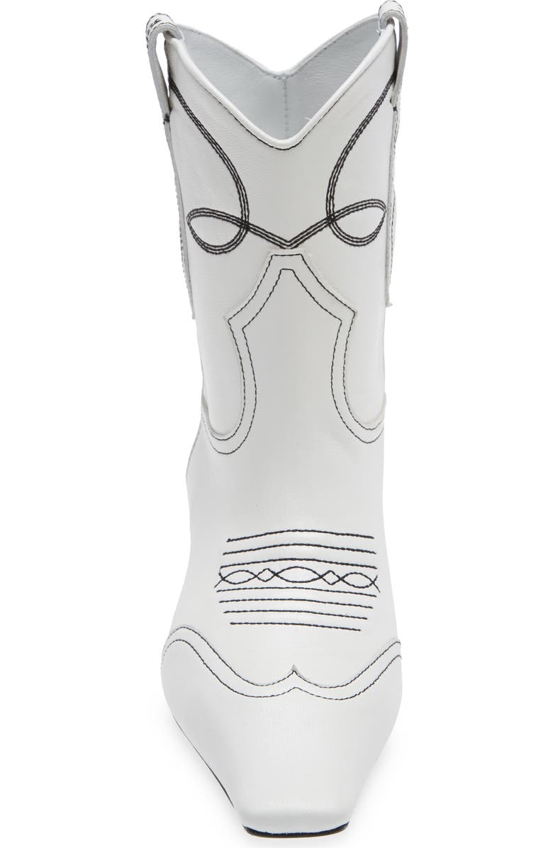 Khaite Dallas Short Western Boot, Alternate, color,