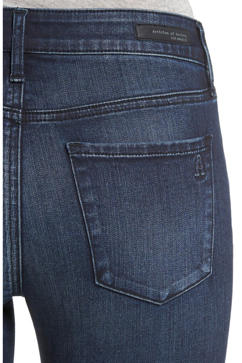 Sarah Skinny Jeans, Alternate, color, BLUE/ BLACK